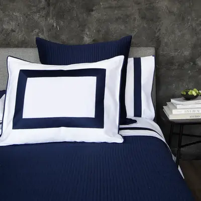 Sham | Size: Standard | Color: Marine | Touch: Sateen
