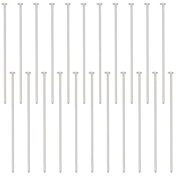 925 Sterling Silver Flat Head Pins