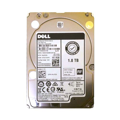 0VJ7CD Dell 1.8TB 12Gb/s SAS 10000 2.5-Inch Hard Drive