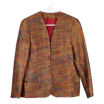 Unbranded Blazer - Large Brown Polyester
