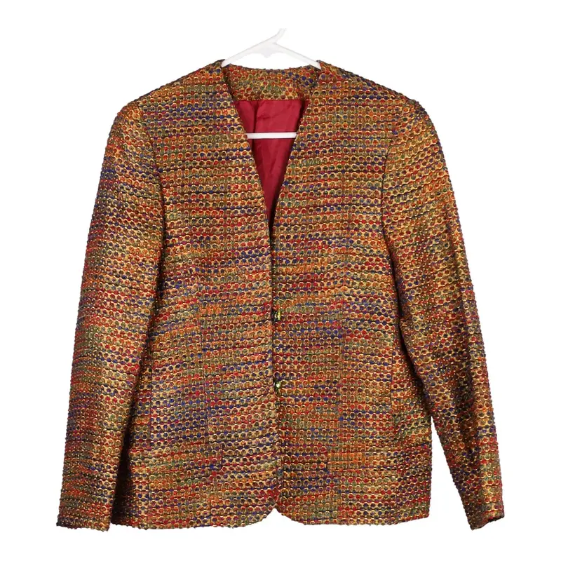 Unbranded Blazer - Large Brown Polyester