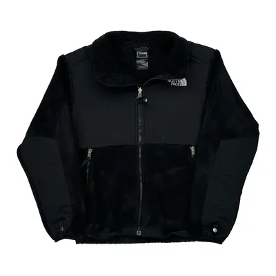 Age 10-12 The North Face Fleece Jacket - Medium Black Polyester