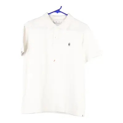 Conte Of Florence Polo Shirt - Large White Cotton