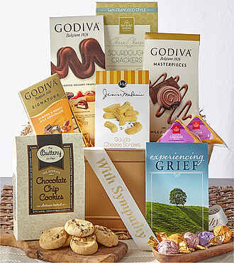 Healing and Hope Sympathy Gift Basket - FedEx