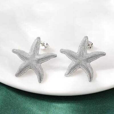 Brass Stud Earrings
