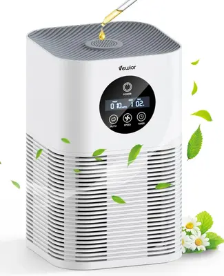 Air Purifiers for Home Large Room up to 600 Ft², VEWIOR H13 True Hepa Air Purifiers for Pets Hair, Dander, Smoke, Pollen, 3 ...