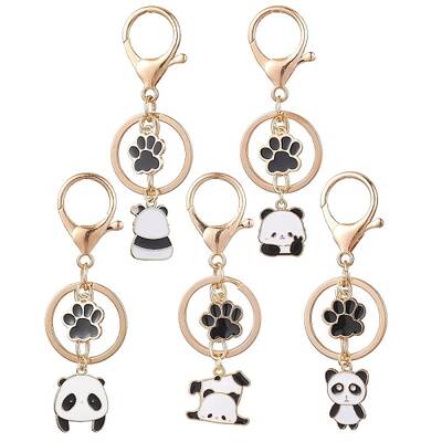 Alloy Enamel Keychain Pendant