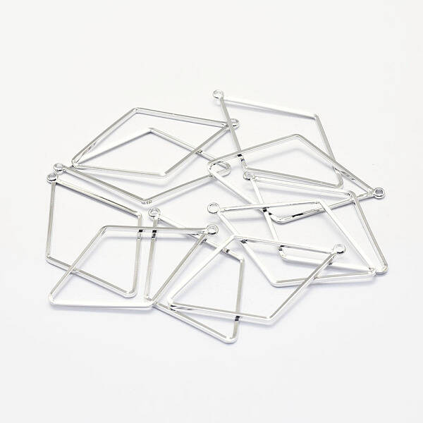 Long-Lasting Plated Brass Pendants