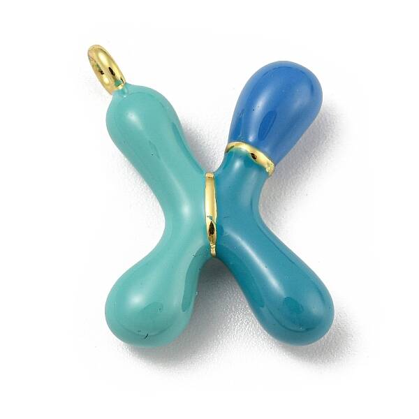 Brass Enamel Pendants