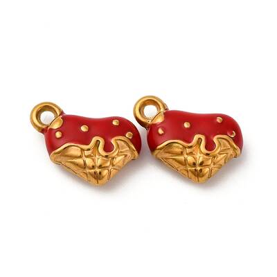 304 Stainless Steel Enamel Charms