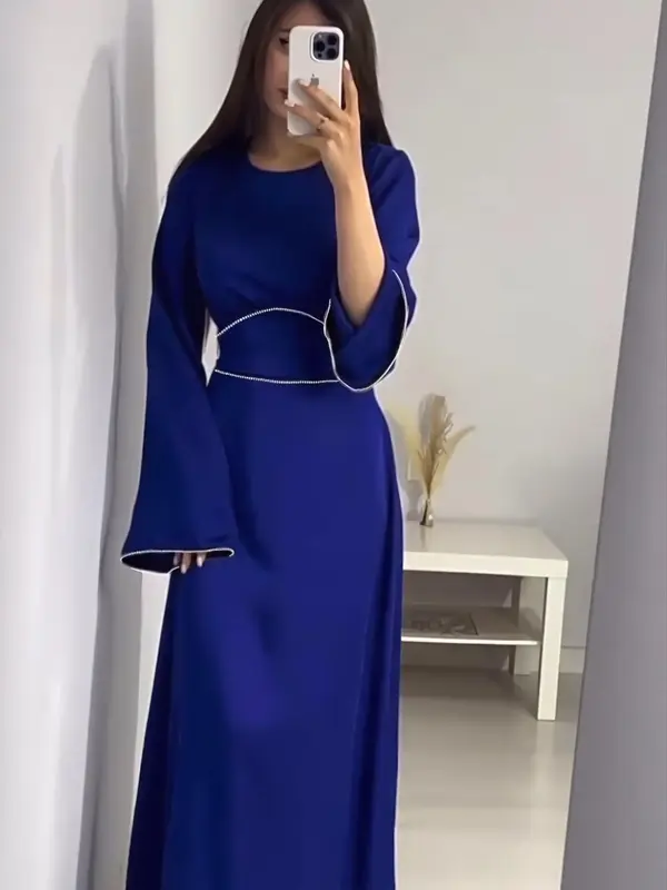 Women's Dress, Elegant Long Sleeve Dress for Party Holiday Wedding Guest, Dresses for Women, Ladies Clothes for All Seasons