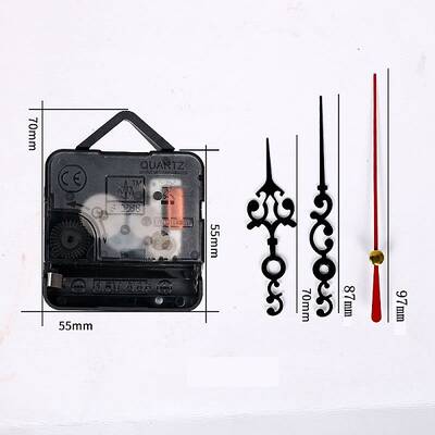 Plastic Long Shaft Clock Movement Mechanism