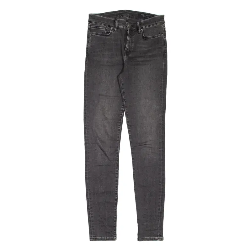 ALL SAINTS Grace Womens Jeans Black Slim Skinny W28 L29