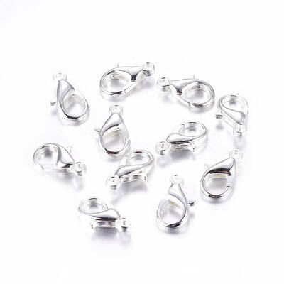 Zinc Alloy Lobster Claw Clasps