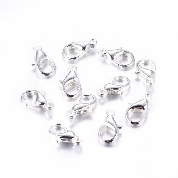 Zinc Alloy Lobster Claw Clasps