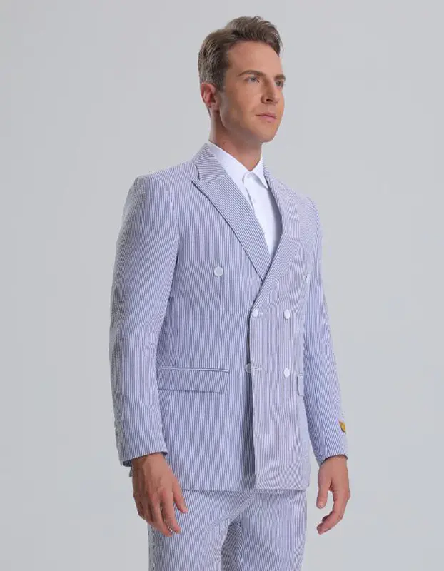 Mens Double breasted Suit - 