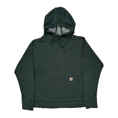 Carhartt Hoodie - XL Green Cotton Blend | Size: x-large