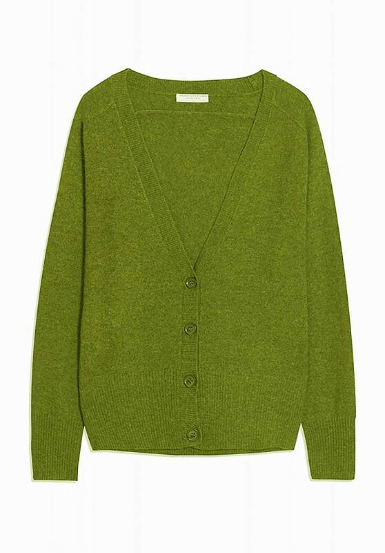 Cardigan K 011-fgi195 Green | Color: GREEN | Size: 2-M