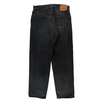 550 Levis Jeans - 32W 31L Black Cotton | Size: 32″ waist