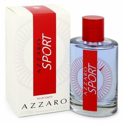 Azzaro Sport Cologne for Men - Eau de Toilette Spray 3.4 oz