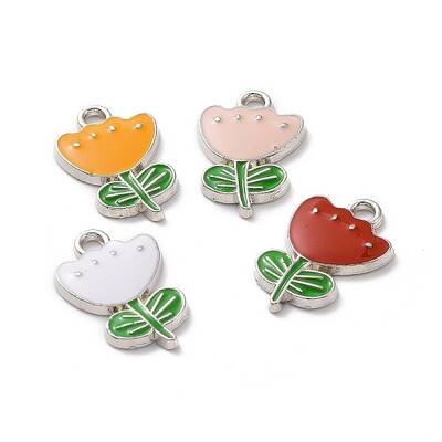 Alloy Enamel Pendants