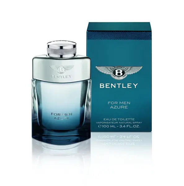 Bentley Azure Cologne for Men - Eau de Toilette Spray 3.4 oz