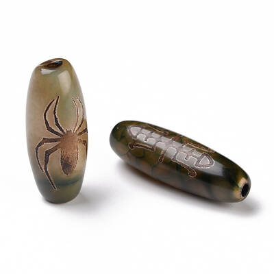 Tibetan Style dZi Beads