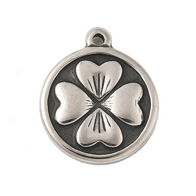 304 Stainless Steel Tibetan Style Pendants