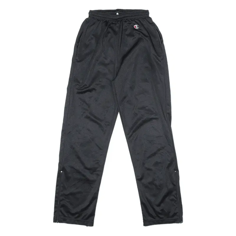 CHAMPION Track Pants Black Straight Mens S W22 L28