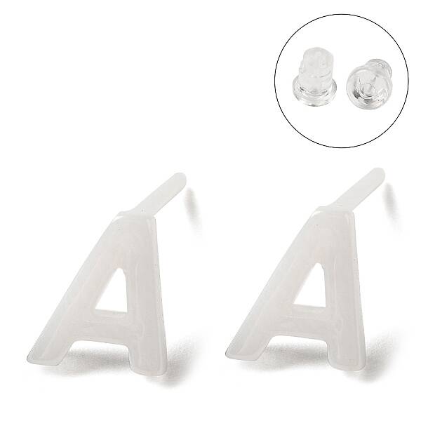 Hypoallergenic Bioceramics Zirconia Ceramic Stud Earrings
