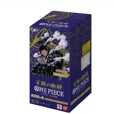 Bandai ONE PIECE Card Game OP10 Japanese Royal Blood BOOSTER CARDS Limited Edition LAW Trading Card Game LIVE OPENING Collect...