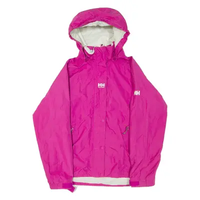 HELLY HANSEN Girls Jacket Pink Hooded 14Y