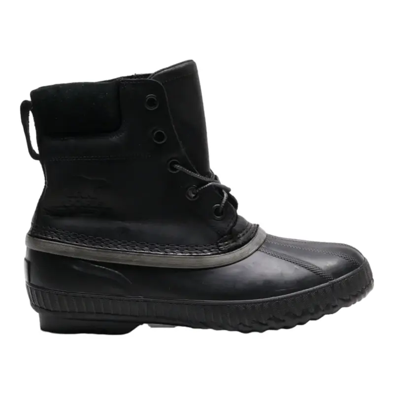 SOREL Snow Boots Black Synthetic Mens UK 8