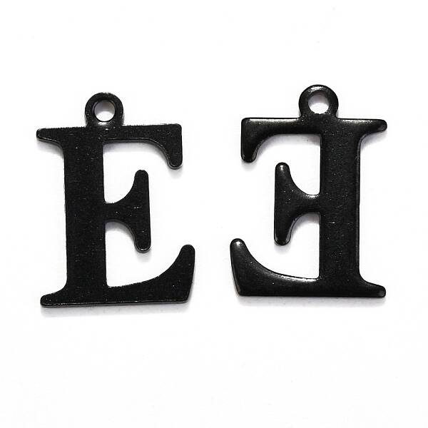 304 Stainless Steel Alphabet Charms