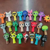 24pcs Sprunki Action Figures Set, Music Game Collectible Dolls, Unique Christmas & Birthday Gifts for Adults & Youngsters, Wh...