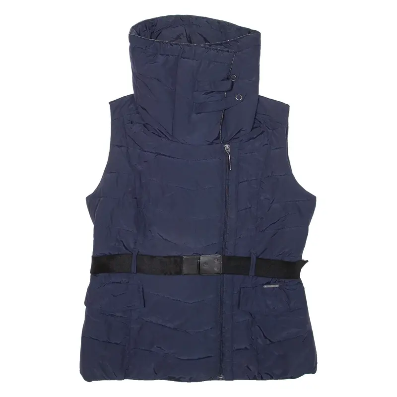 GUESS Insulated Womens Puffer Gilet Blue M