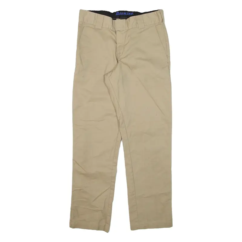 DICKIES Mens Trousers Beige Regular Straight W30 L30