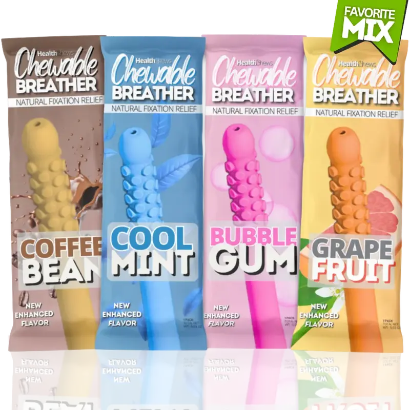 Chewable Breather Natural Craving Relief On the Go Essential Oil Aromatherapy