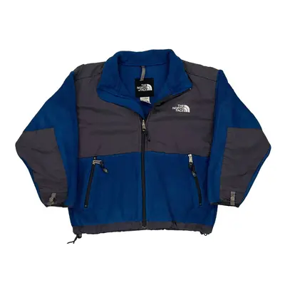 Age 10 The North Face Fleece Jacket - Medium Blue Polyester