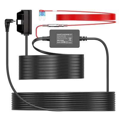 Rexing Dash Cam Hardwire Kit with OBD Interface, 24/7 Parking Mode, ACC Detection, Low Voltage Protection, 12V-30V to 5V/3A, ...