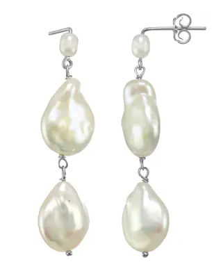 Caro Earrings | Metal Color: Silver