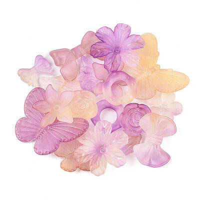 Transparent Acrylic Beads