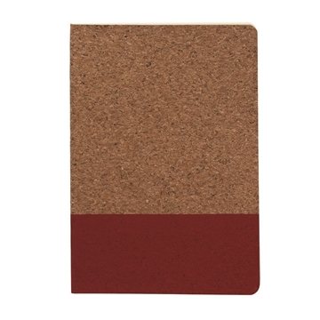 100 Promotional Boardwalk Two-Tone Cork Junior Notebook - 80 Pages