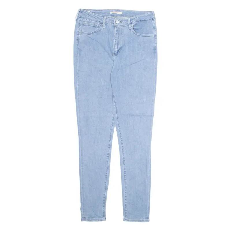 LEVI'S 721 High Rise BIG E Womens Jeans Blue Regular Skinny W31 L32