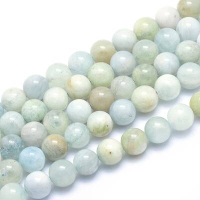 Natural Aquamarine Strands