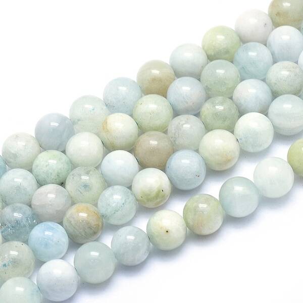 Natural Aquamarine Strands
