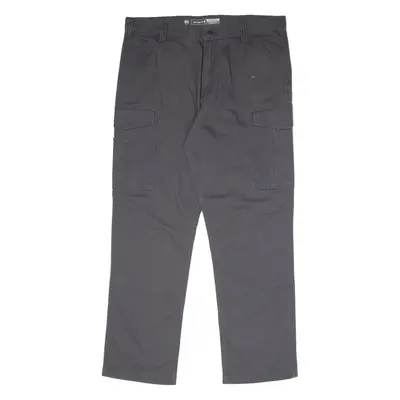 CARHARTT Cargo Workwear Mens Canvas Trousers Grey Relaxed Straight W38 L32