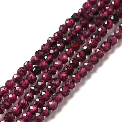 Natural Garnet Beads Strands