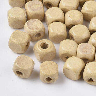 UnDyed Natural Wood Beads