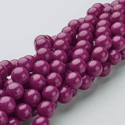 Natural Mashan Jade Round Beads Strands